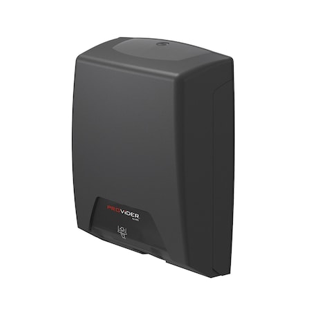 Provider Multifold Towel Dispenser, Solid Black / Black PRO-MF1030